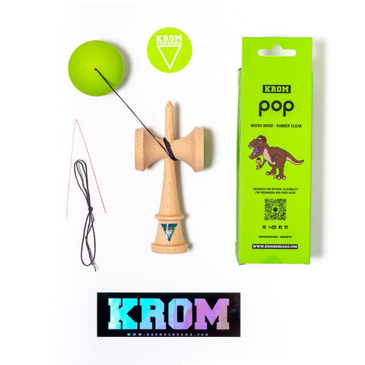 Krom Kendama - POP Rubber Lime Green - 