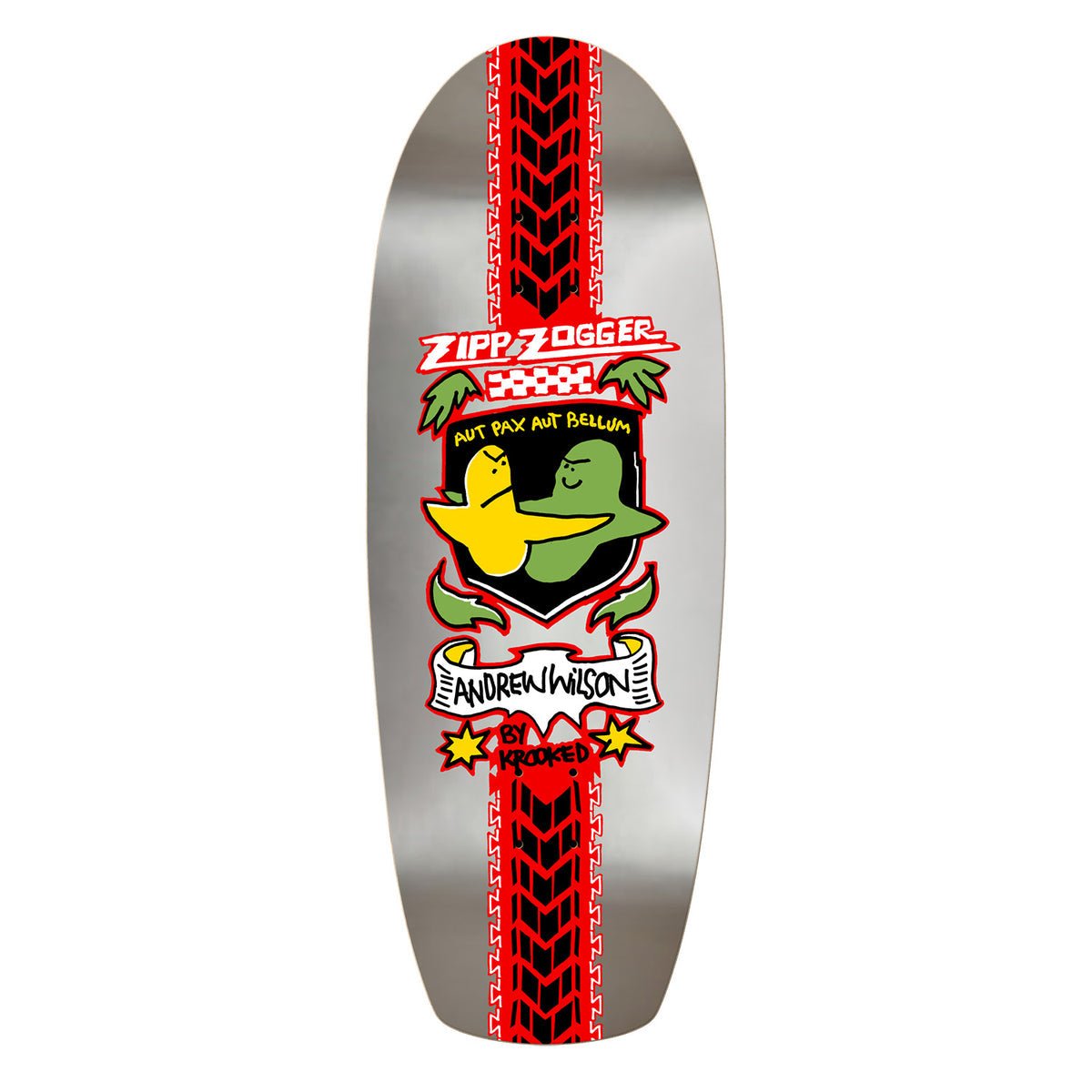 Krooked 10.75" Andrew Wilson Zogger Skateboard Deck - Skateboard - Decks