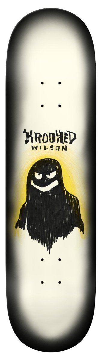 Krooked 8.38" Wilson Concealed Skateboard Deck - Skateboard - Decks