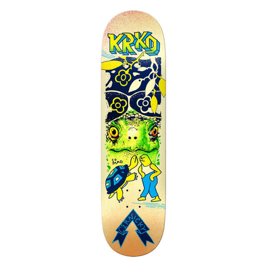 Krooked Cernicky Mad Turtle 8.5" Skateboard Deck - Skateboard - Decks