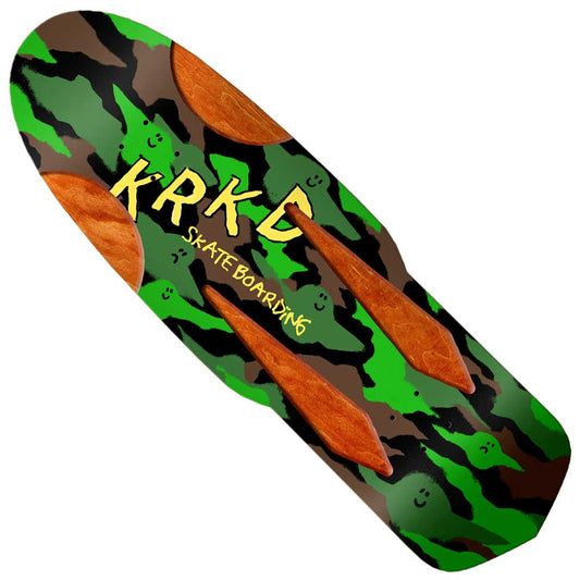Krooked Kamo Diamond Quade Beamer 10.75" Skateboard Deck - Skateboard - Decks