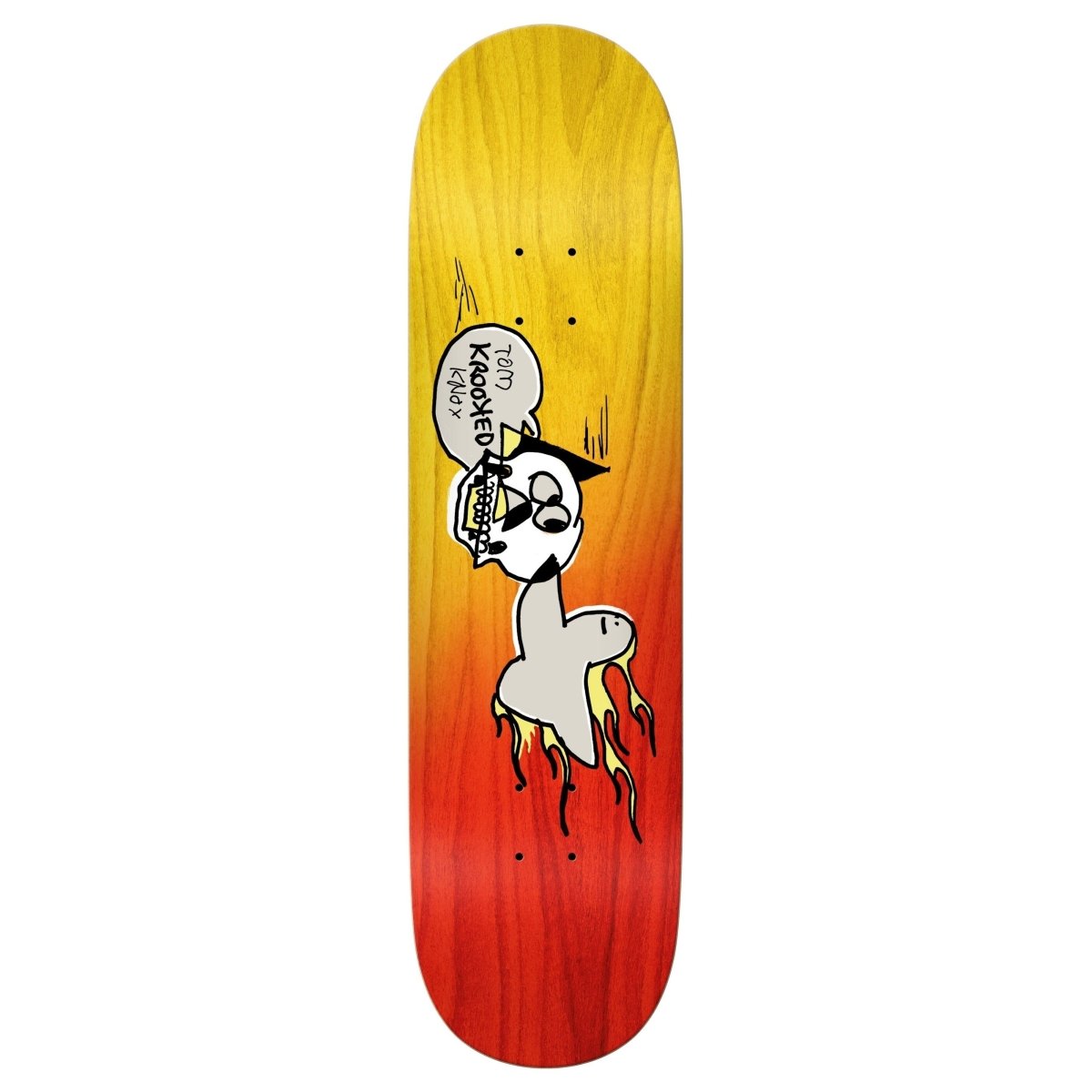 Krooked Knox Burn Bird 8.25" - Skateboard - Decks