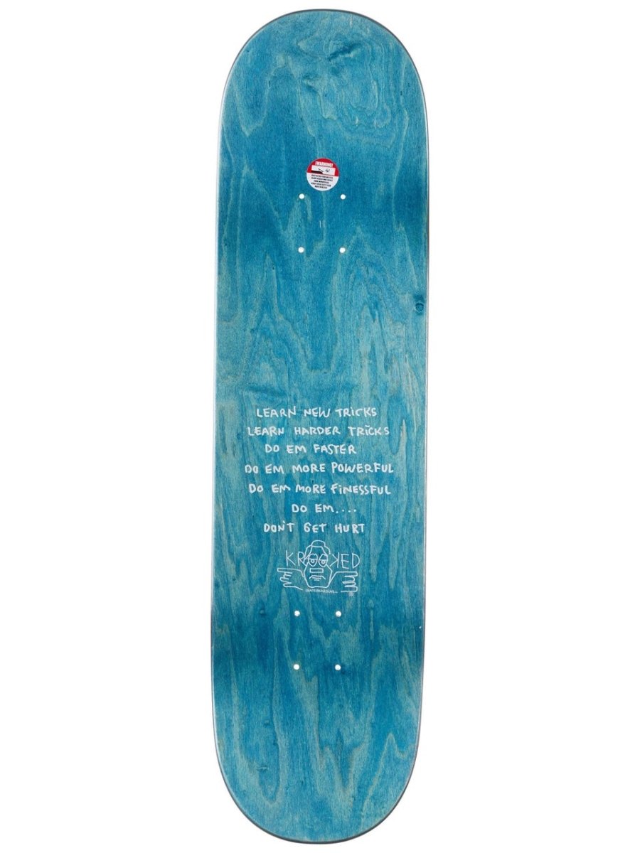 Krooked Manderson 3 Star 8.38" WB:14.25 - Skateboard - Decks