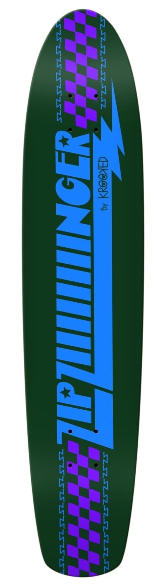 Krooked Team Zip Ziiiiiiiinger 7.7 Skateboard Deck - Skateboard - Decks