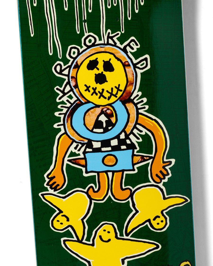 Krooked x Quartersnacks Get High 8.25" Wb 14.38wb Deck - Skateboard - Decks
