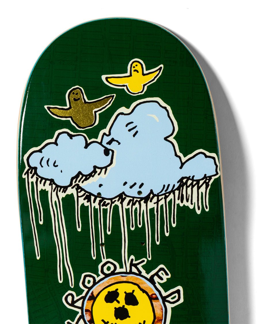 Krooked x Quartersnacks Get High 8.25" Wb 14.38wb Deck - Skateboard - Decks