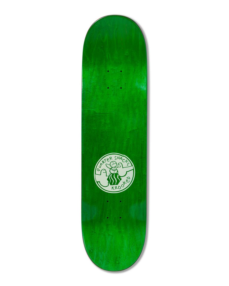 Krooked x Quartersnacks Get High 8.25" Wb 14.38wb Deck - Skateboard - Decks