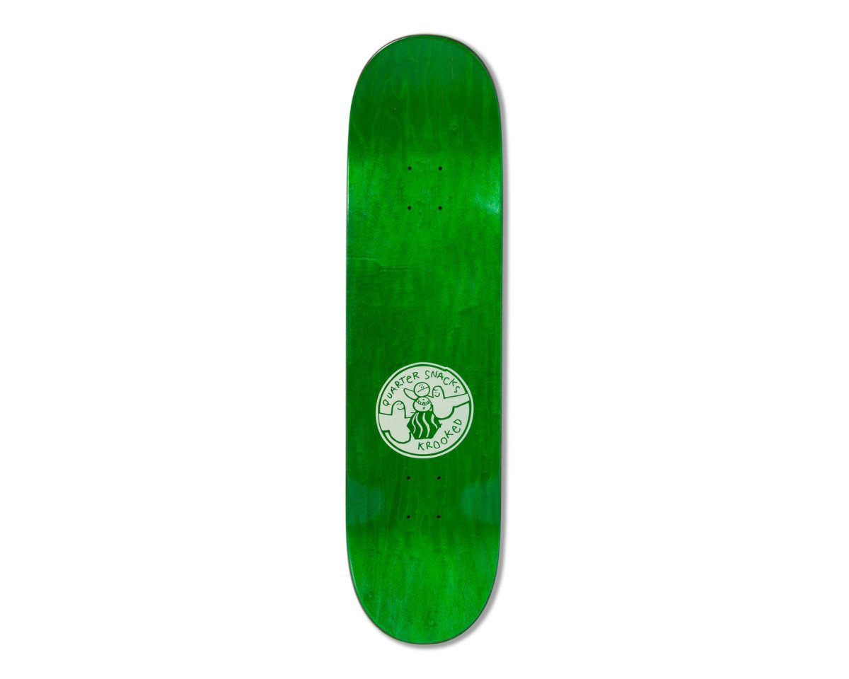 Krooked x Quartersnacks Snackman 8.5" Wb 14.25wb Deck - Skateboard - Decks