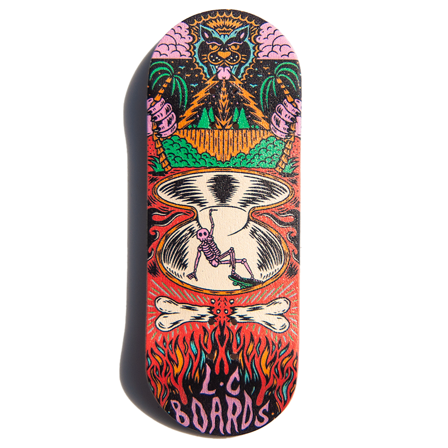 LC Boards Bones 34mm FB Complete - Fingerboard - FB Complete