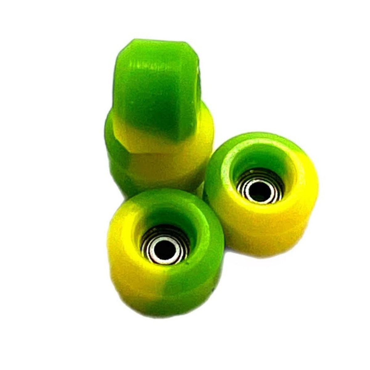 LC Boards FB Urethane 65D Wheels (Lemon Lime) - Fingerboard - FB Wheels