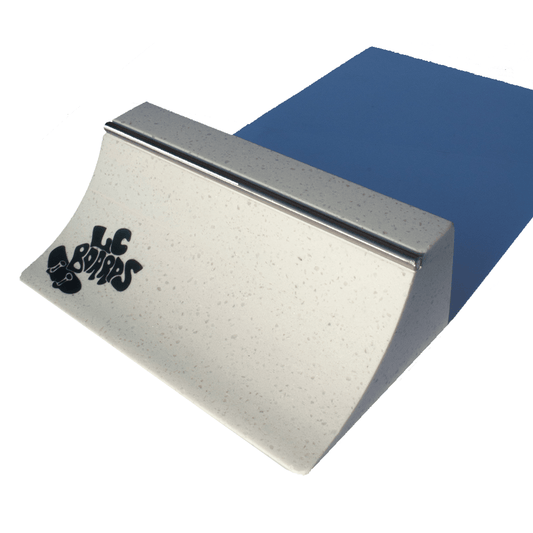 LC Boards Fingerboard Marble Pocket Quarter Pipe - Fingerboard - FB Ramps