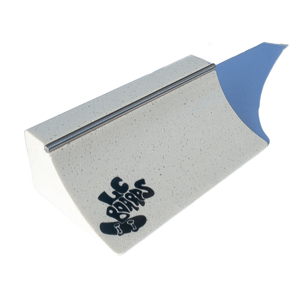 LC Boards Fingerboard Marble Pocket Quarter Pipe - Fingerboard - FB Ramps