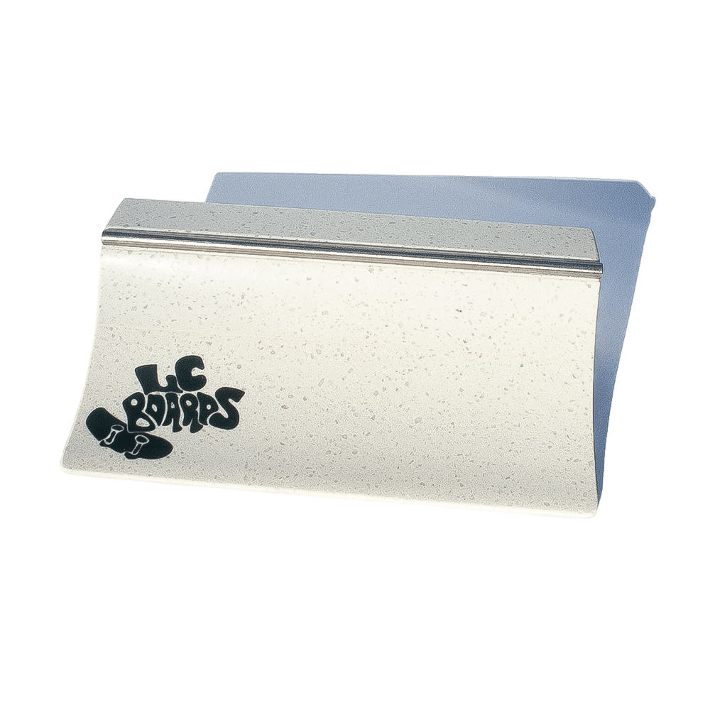 LC Boards Fingerboard Marble Pocket Quarter Pipe - Fingerboard - FB Ramps