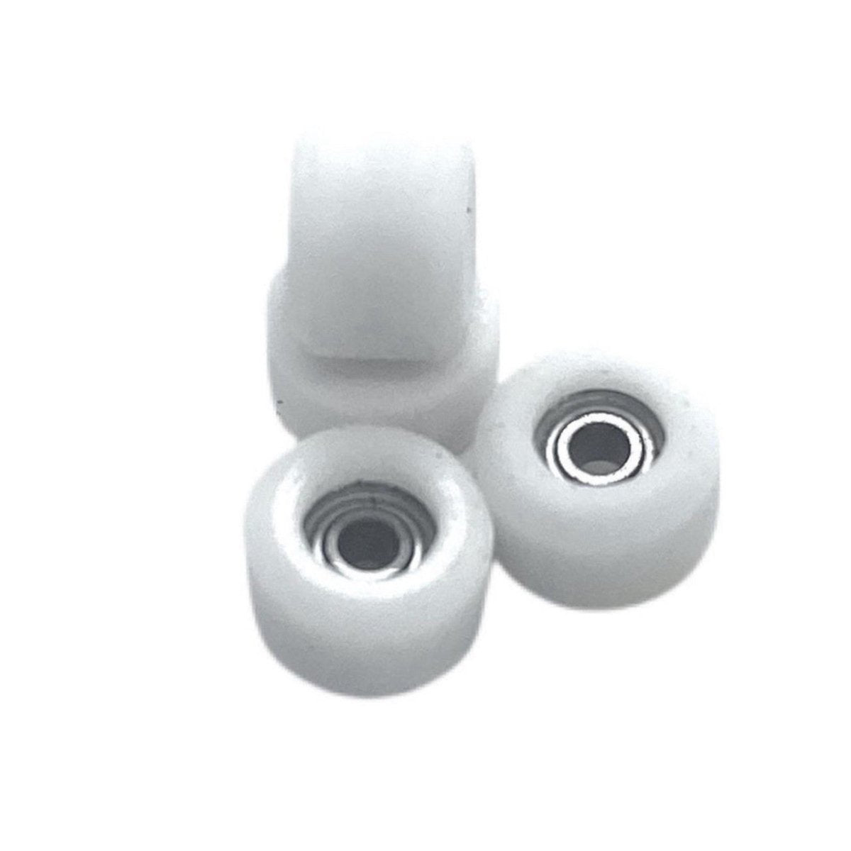 LC Boards Fingerboard Urethane 65D Mini Wheels (White) - Fingerboard - FB Wheels