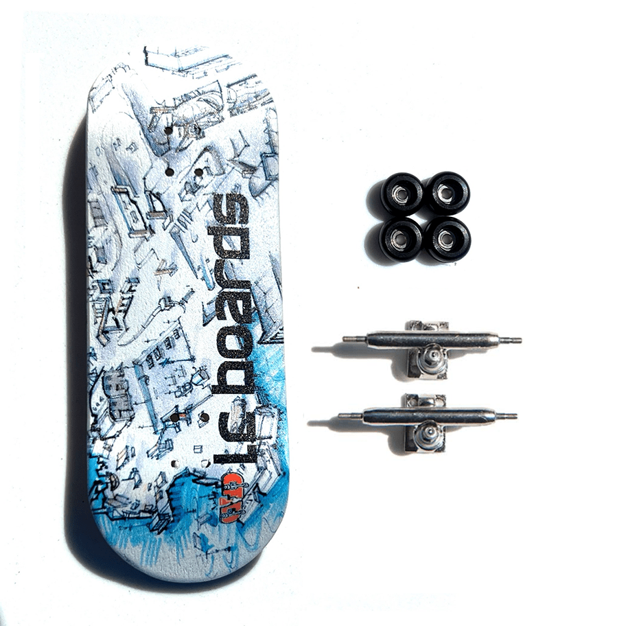 LC Boards Harborside 34mm FB Complete - Fingerboard - FB Complete