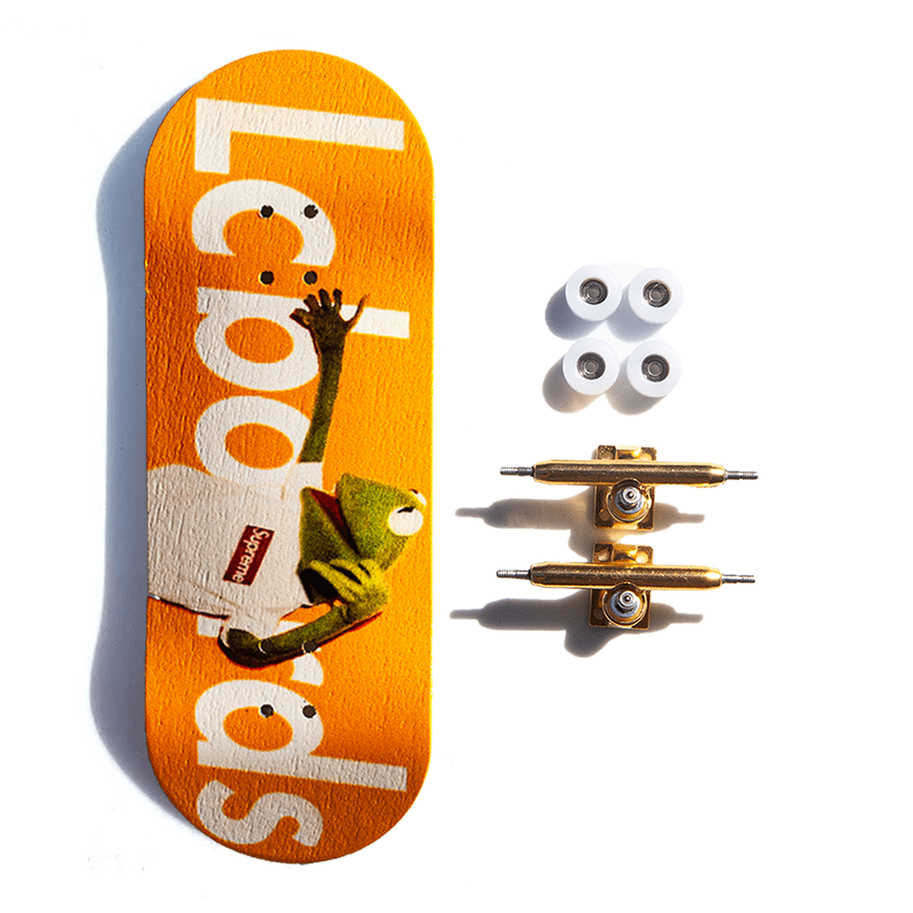 LC Boards Kermit 34mm FB Complete (Orange) - Fingerboard - FB Complete