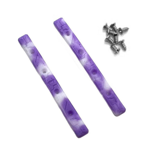 LC Boards LONG Board Rails (Purple/White) - Fingerboard - FB Accessories