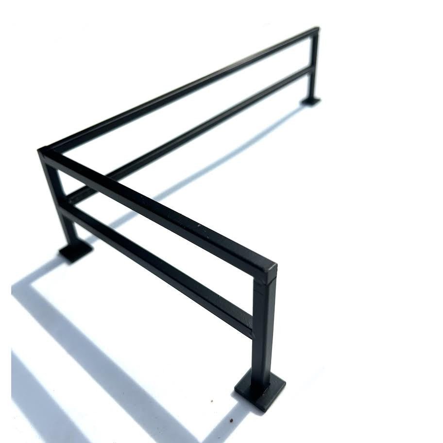 LC Boards Metal L Rail (Black) - Fingerboard - FB Ramps