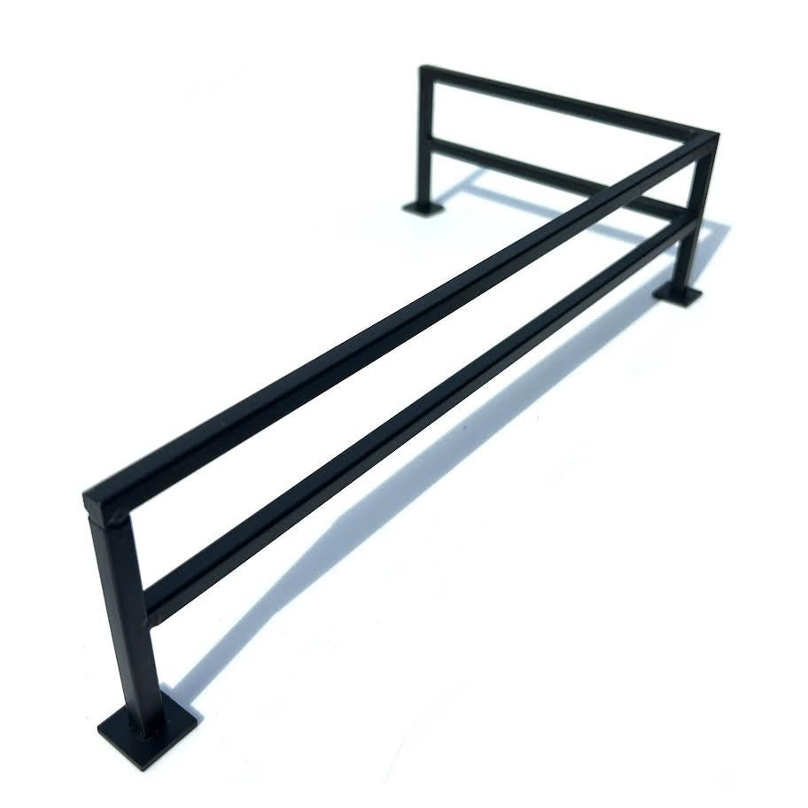 LC Boards Metal L Rail (Black) - Fingerboard - FB Ramps