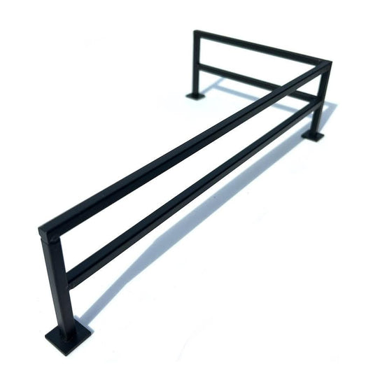 LC Boards Metal L Rail (Black) - Fingerboard - FB Ramps