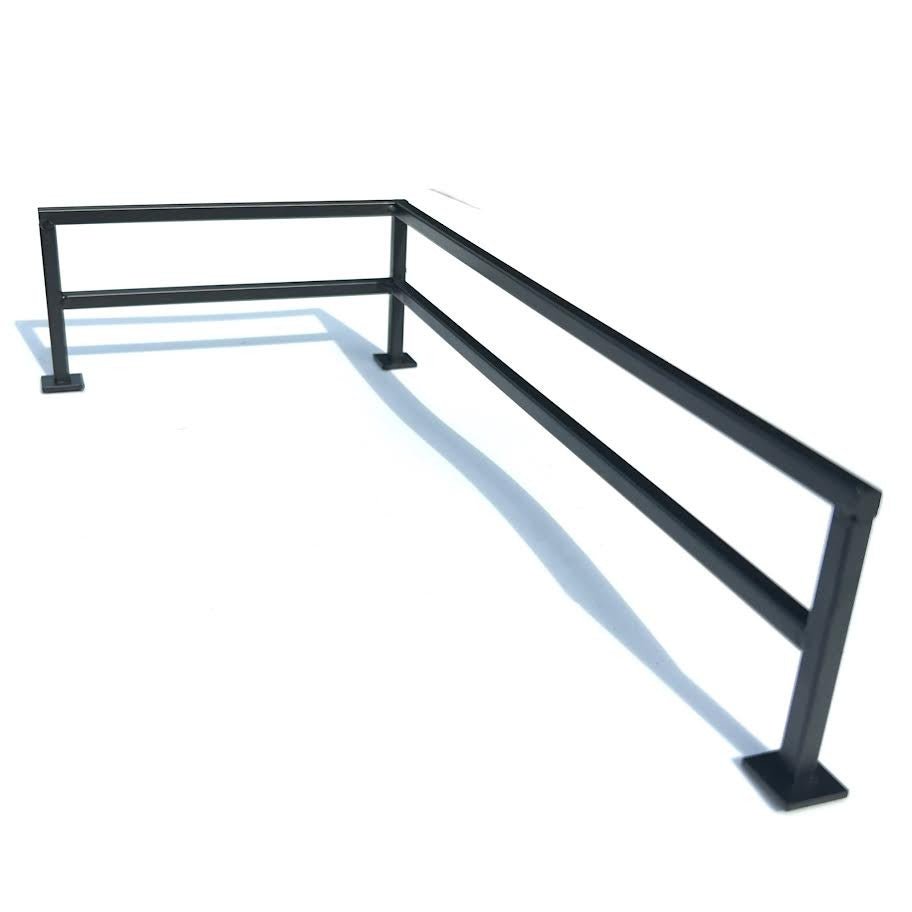 LC Boards Metal L Rail (Black) - Fingerboard - FB Ramps