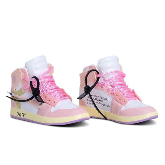 LC Boards Nike Air Finger Shoes (Off White/Pink) - Fingerboard - FB Accessories