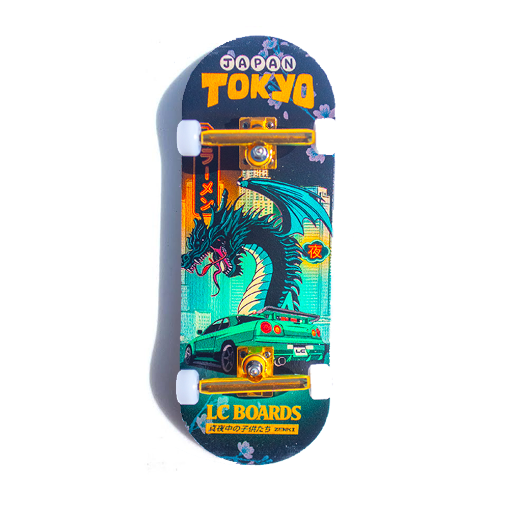 LC Boards Shibuya 34mm Fingerboard Complete - Fingerboard - FB Complete