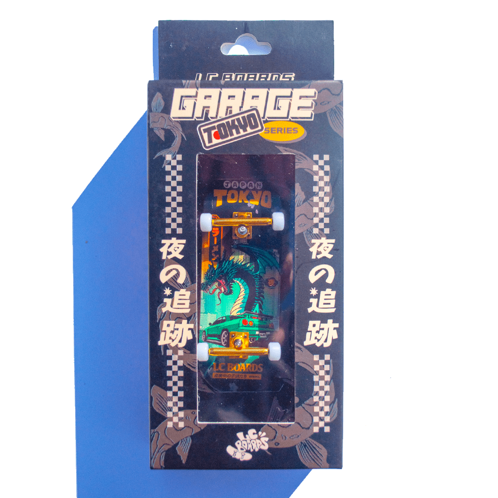 LC Boards Shibuya 34mm Fingerboard Complete - Fingerboard - FB Complete