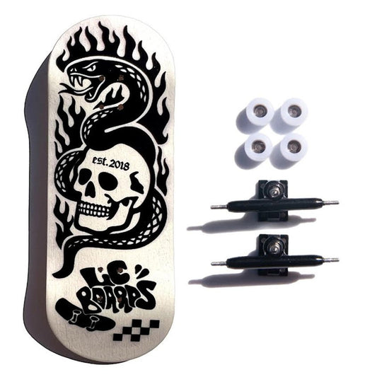 LC Boards Skull Graphic 34mm FB Complete - Fingerboard - FB Complete