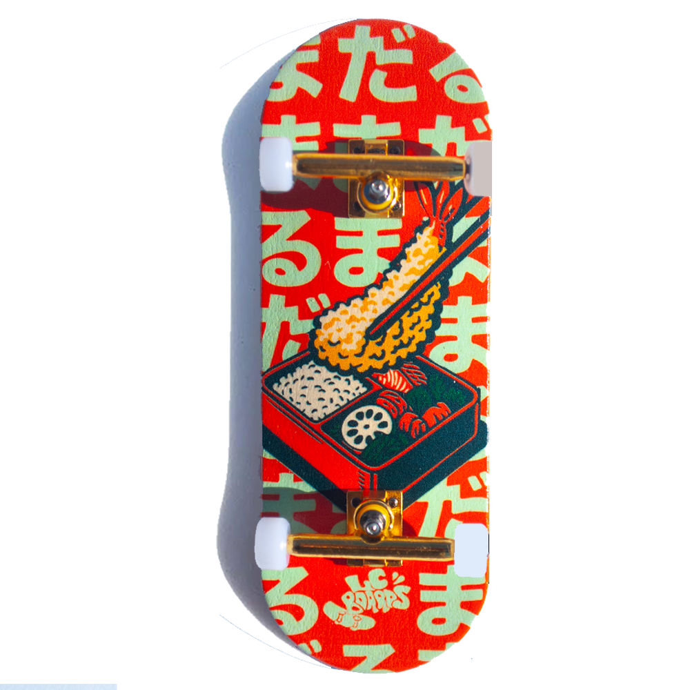 LC Boards Snack Series Bento 34mm Fingerboard Complete - Fingerboard - FB Complete