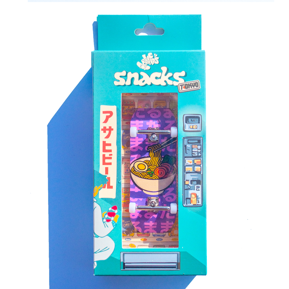 LC Boards Snack Series Ramen 34mm Fingerboard Complete - Fingerboard - FB Complete