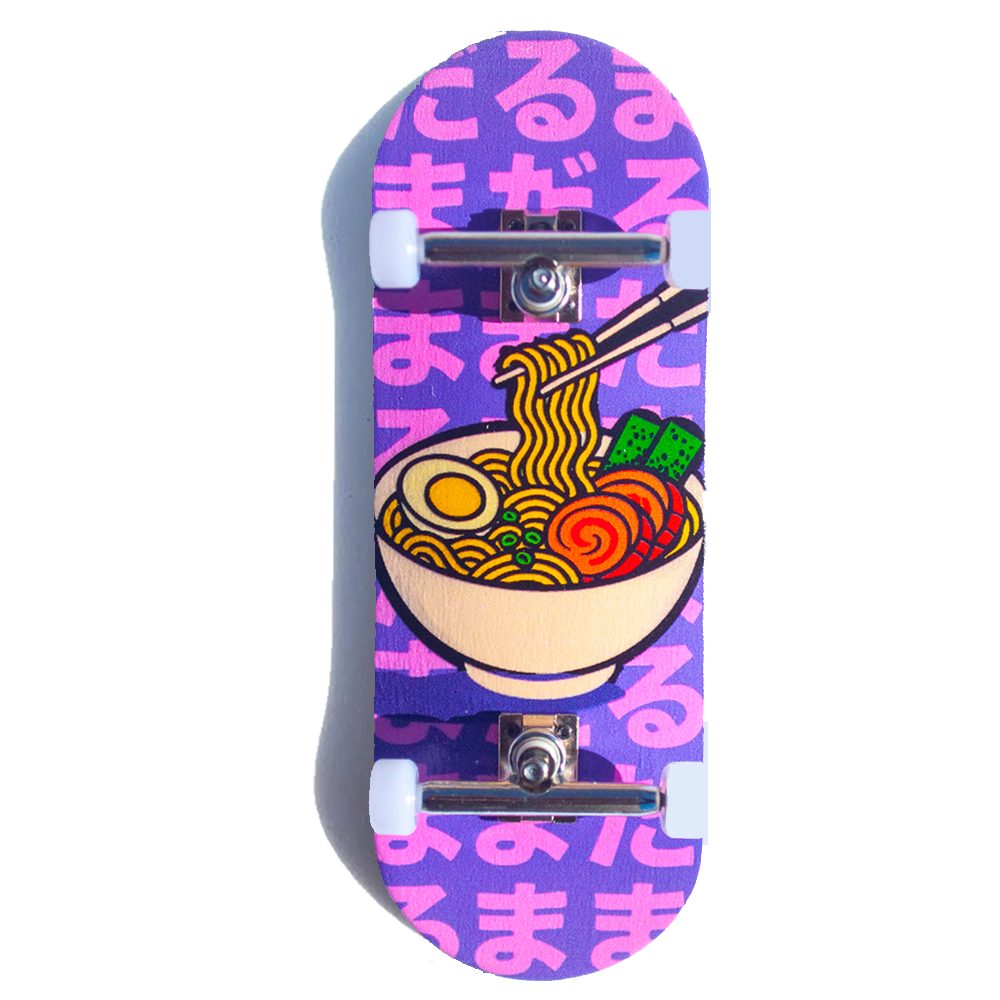 LC Boards Snack Series Ramen 34mm Fingerboard Complete - Fingerboard - FB Complete