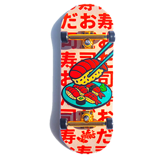 LC Boards Snack Series Sushi 34mm Fingerboard Complete - Fingerboard - FB Complete