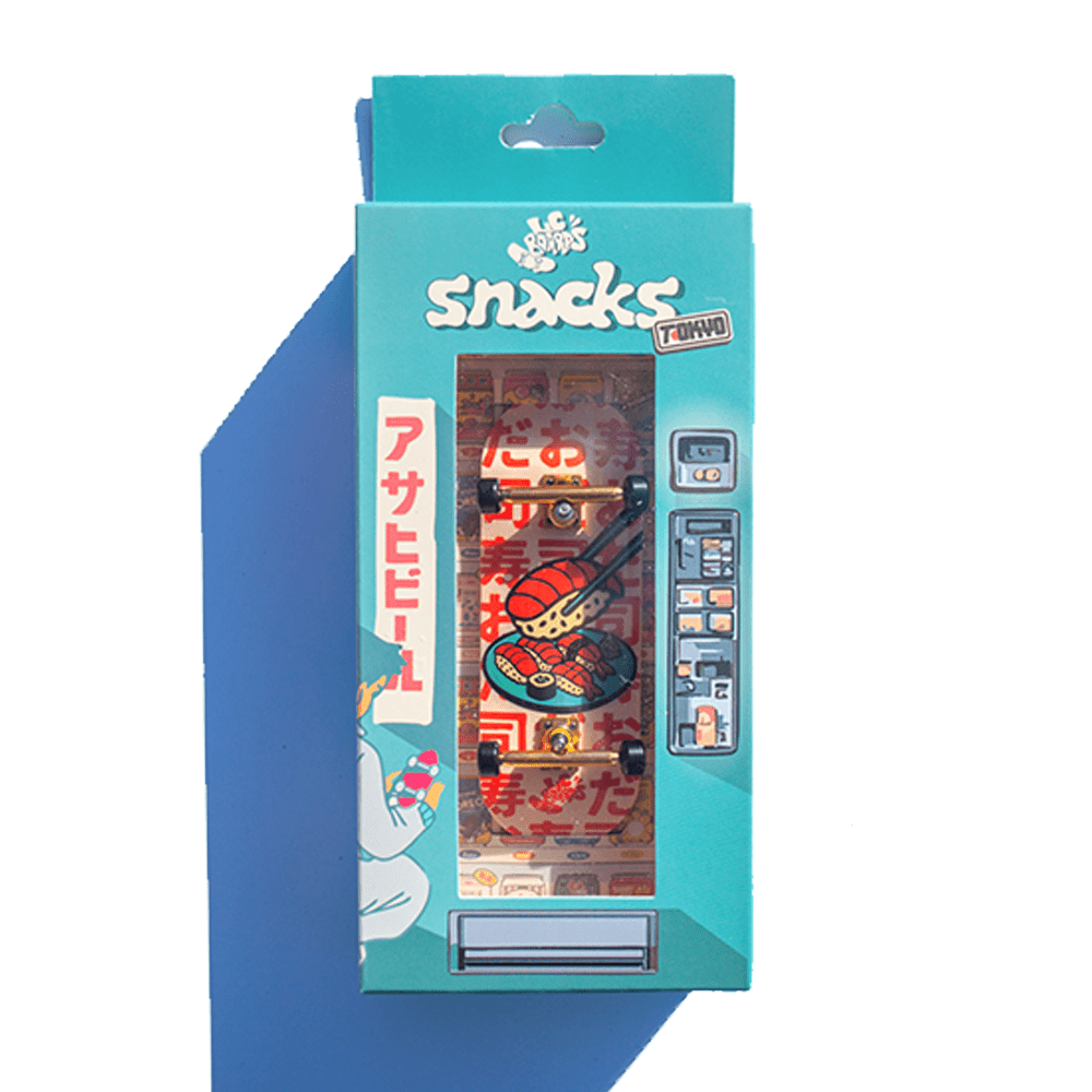 LC Boards Snack Series Sushi 34mm Fingerboard Complete - Fingerboard - FB Complete