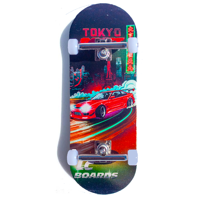LC Boards Tokyo Drift 34mm Fingerboard Complete - Fingerboard - FB Complete