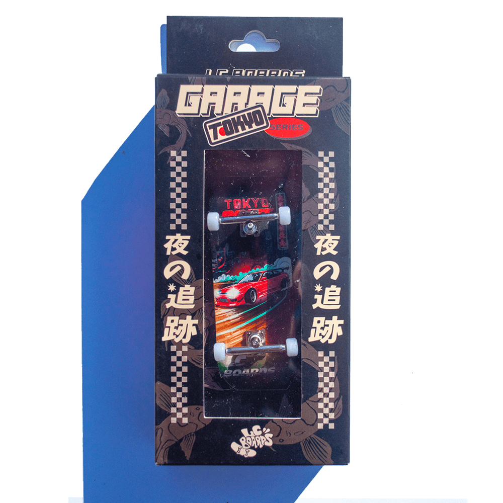 LC Boards Tokyo Drift 34mm Fingerboard Complete - Fingerboard - FB Complete
