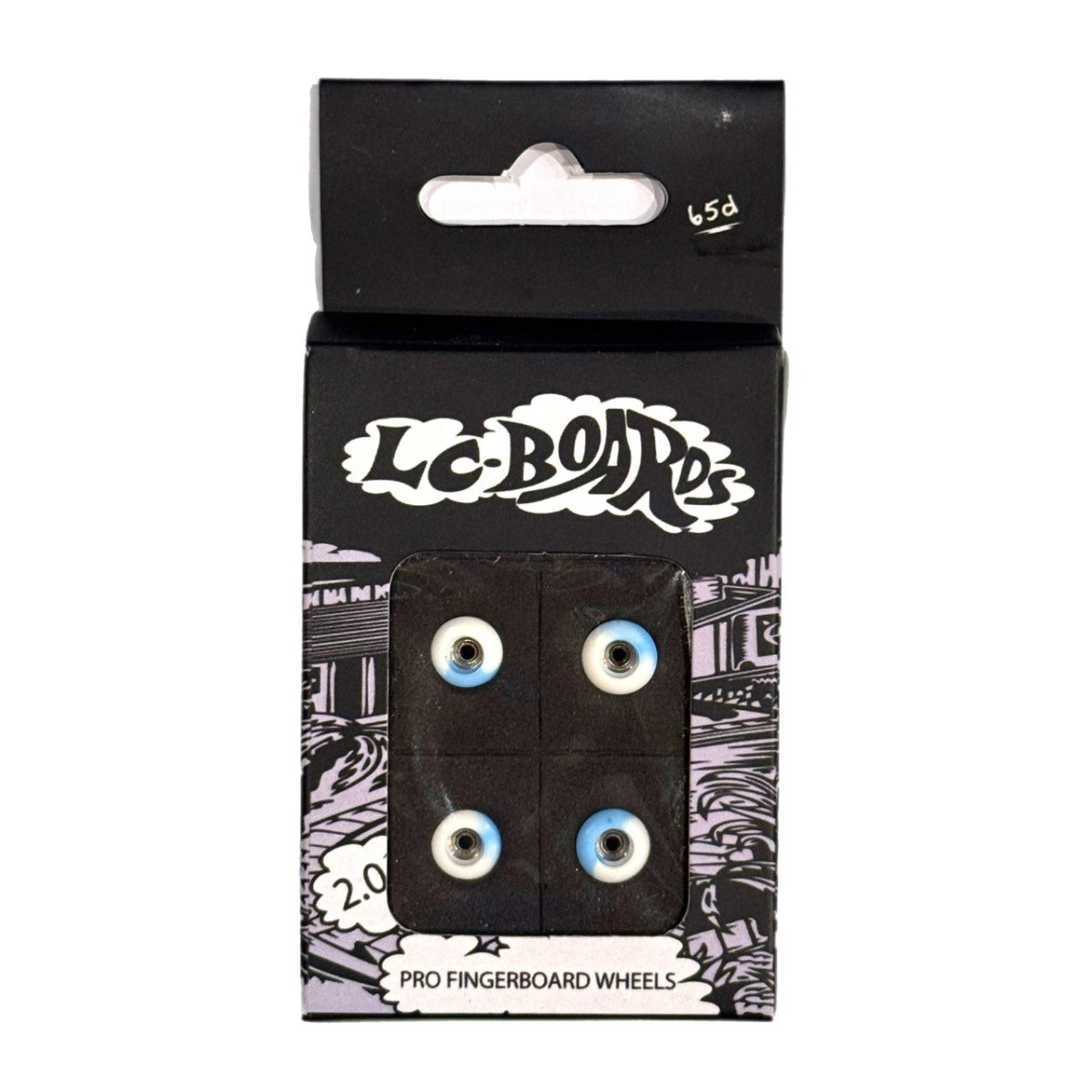 LC Boards Urethane 65D Street Wheels (Cool Breeze) - Fingerboard - FB Wheels