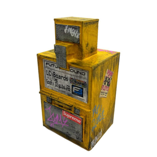 LC Boards x Future Bound Prints Fingerboard News Stand Obstacle 1/8 Scale - Fingerboard - FB Ramps