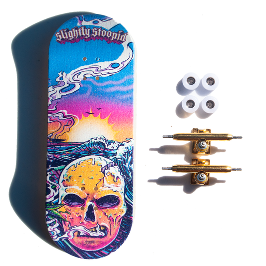 LC Boards x Slightly Stoopid Summer Tour 34mm Fingerboard Complete - Fingerboard - FB Complete