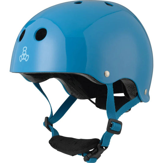 Lil 8 Helmet - Blue Glossy - Gear - Helmets