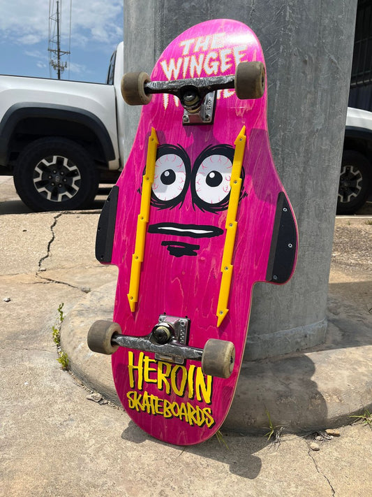 Lil Jawns x Heroin Wing Tips - Skateboard - Rails and Tails