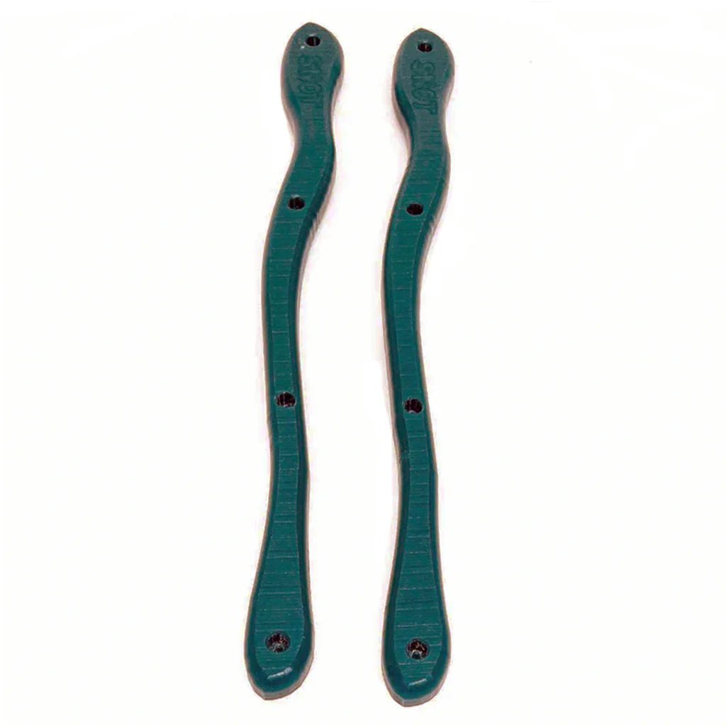 LJ Worm Jawns Rails - Green - Skateboard - Rails and Tails