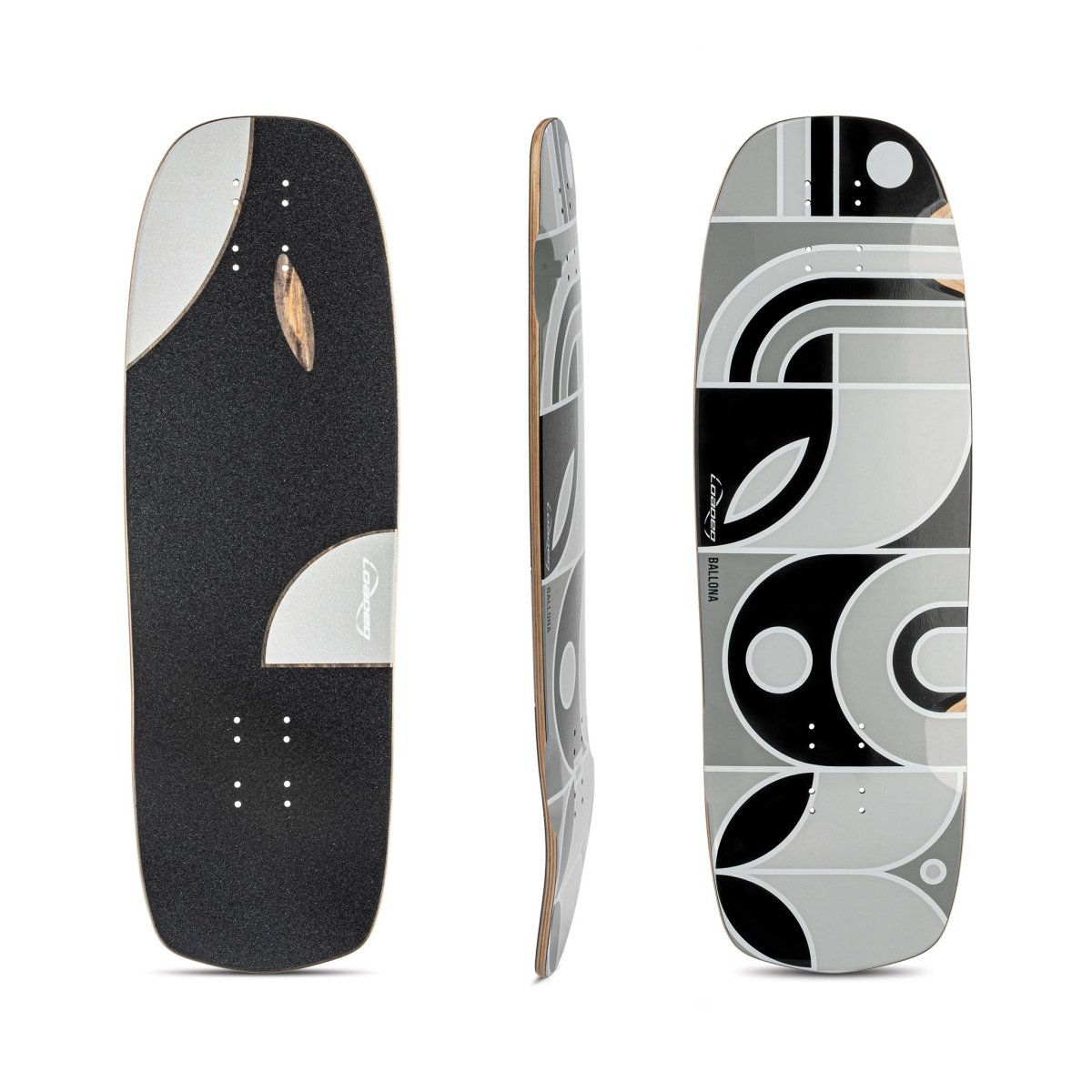 Loaded Ballona (Orca) Cruiser Deck 27.25" - Cruiser - Decks