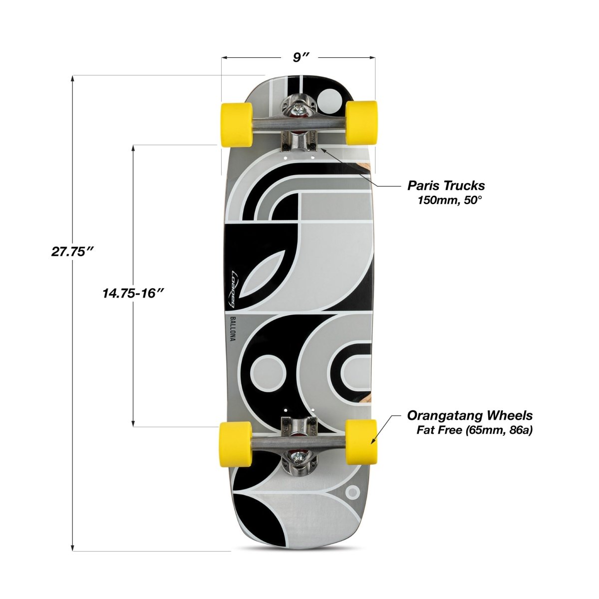 Loaded Ballona Orca Standard Cruiser Complete - Cruiser - Completes