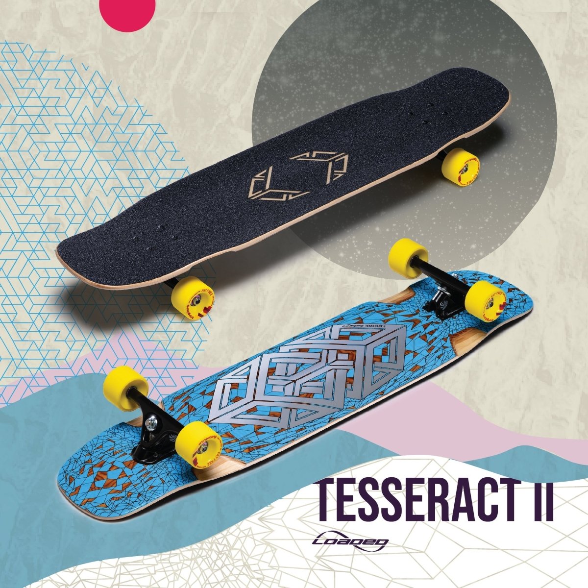 Loaded Tesseract II Chroma 39.5 Complete - Longboard - Completes