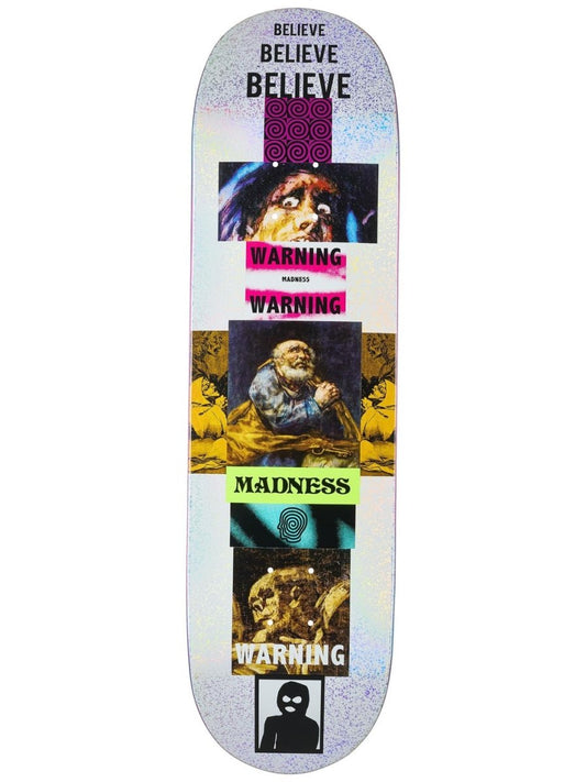 Madness Believe 8.5" Holographics R7 Skateboard Deck - Skateboard - Decks