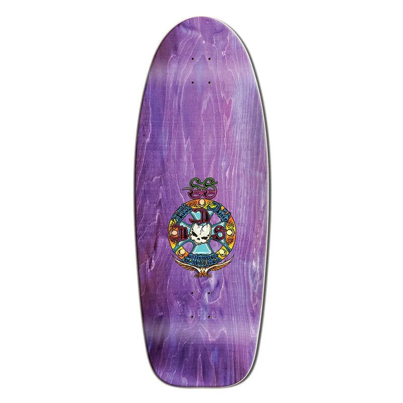 Madrid Bull Dog Tail Gunner Black Formica Limited 11.875" Deck wb18.5 - Skateboard - Decks