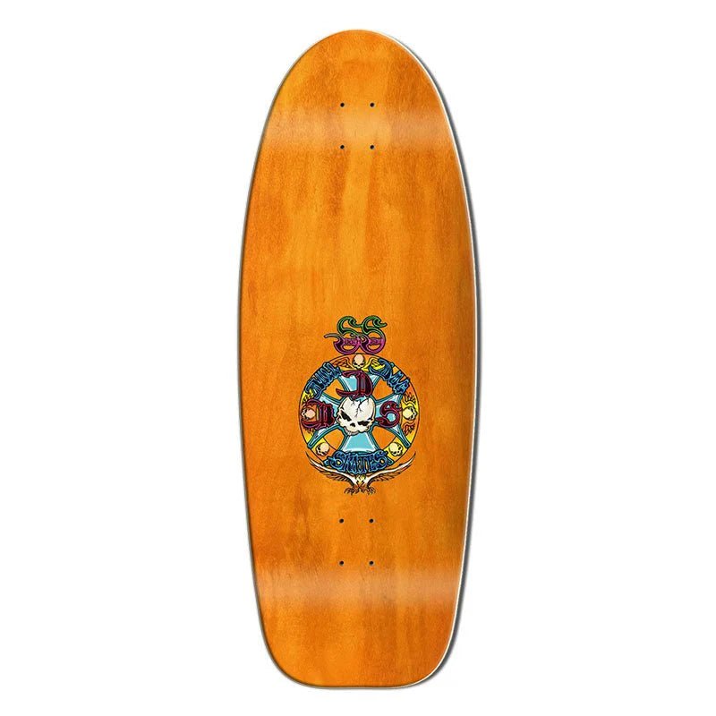 Madrid Bull Dog Tail Gunner White Formica Limited 11.875" Deck wb18.5 - Skateboard - Decks