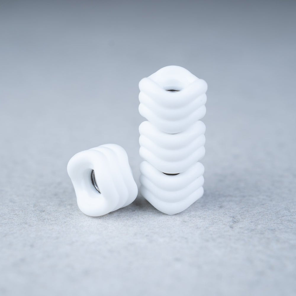 Maple Wheels Halo White SHARK Fingerboard Wheels - Fingerboard - FB Wheels