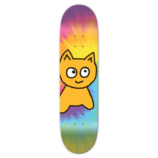 MEOW Big Cat (Tie Dye) 7.0" Deck - Skateboard - Decks
